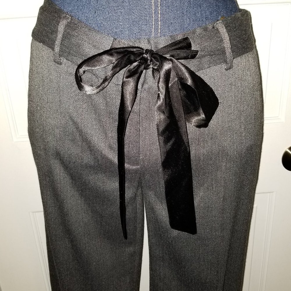✅529 NWOT Axcess Liz Caliborne Company Grey Pants